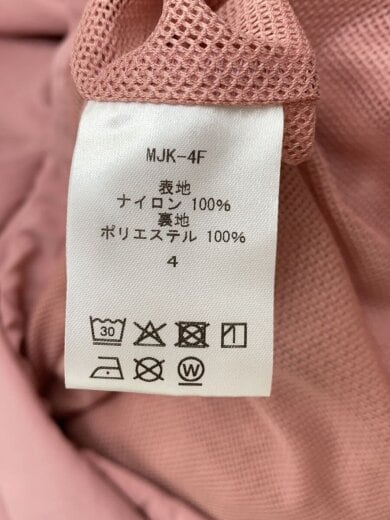 商品画像：コーチジャケット/4/ナイロン/PNK 4