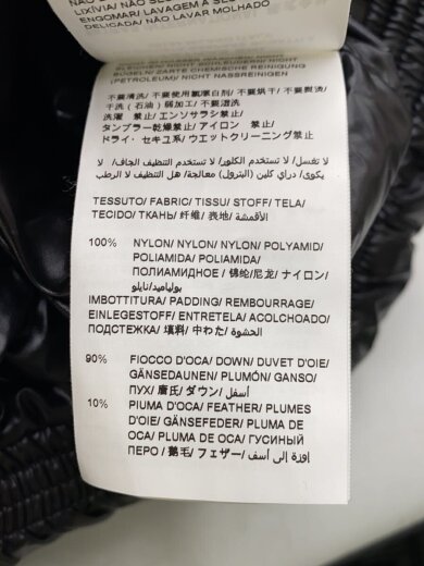 商品画像：ダウンジャケット/3/ナイロン/BLK/MTKE23A4255 5