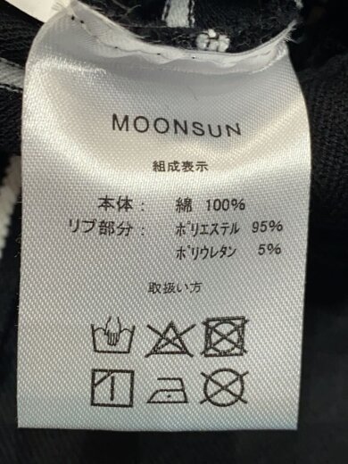 商品画像：MOONSUN/ポロシャツ/M/コットン/BLK/ボーダー 4