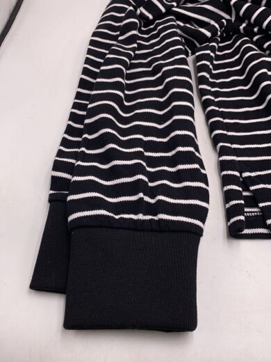 商品画像：MOONSUN/ポロシャツ/M/コットン/BLK/ボーダー 6