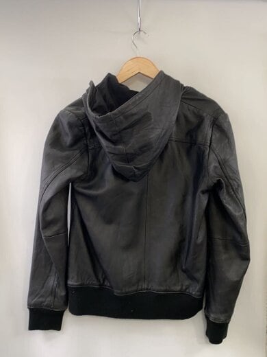 商品画像：レザージャケット・ブルゾン/48/レザー/BLK 2