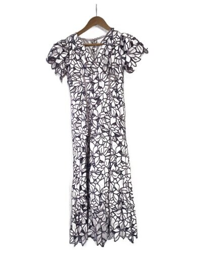 商品画像：Lorraine flower マーメイドワンピース/半袖ワンピース/S/コットン/PUP 1