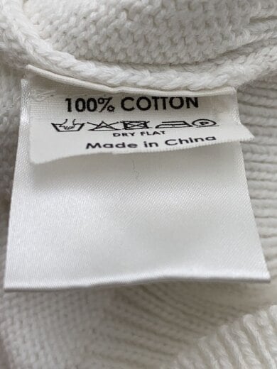 商品画像：カーディガン(薄手)/S/コットン/WHT/1153803// 5