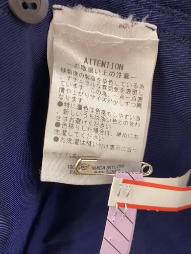 商品画像：Cassidye Nylon Shirt/半袖シャツ/S/ナイロン/NVY 4