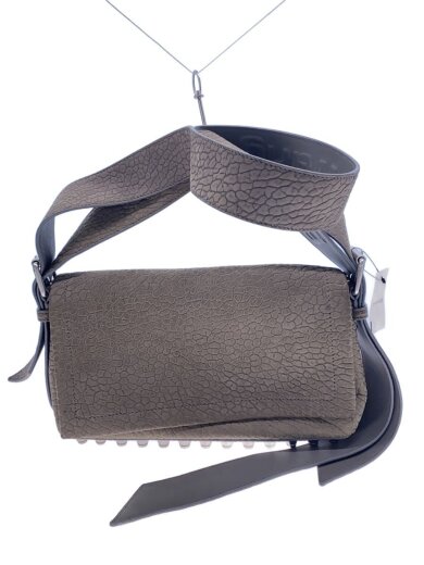 商品画像：THE RICCO/ショルダーバッグ/レザー/GRY// 1