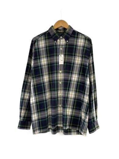 商品画像：GREGGOR/ボックス/長袖シャツ/M/コットン/GRN/チェック// 1