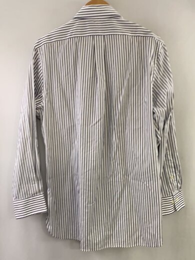 商品画像：classic fit/カラーポニー/現行/qrタグ/長袖シャツ/16/コットン/WHT/ストライプ// 2
