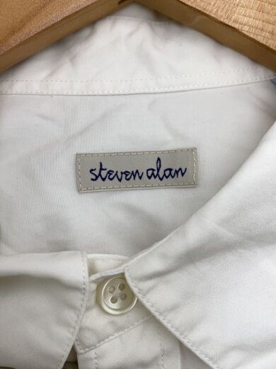 商品画像：THOMAS MASON REGULAR COLLAR SHIRT-LOOSE/長袖シャツ/M/コットン/WHT// 3