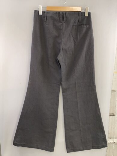 商品画像：70s/ユーロ/フレア/ブーツカットパンツ/--/--/GRY/ストライプ// 2