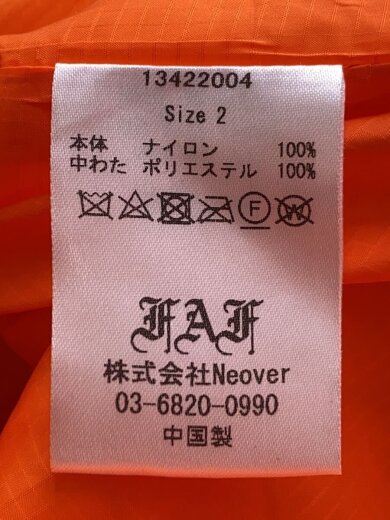 商品画像：ジャケット/2/ナイロン/ORN/13422004// 4