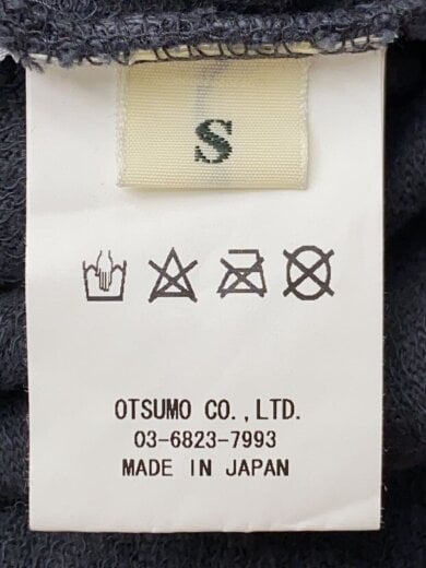 商品画像：ヘンリーネックカットソー/S/コットン/NVY 4