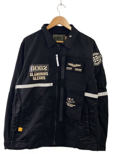 商品画像：ジャケット/XL/コットン/BLK/6102178 1
