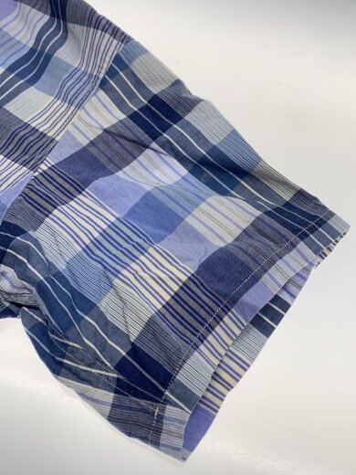 商品画像：WORK SHIRT/半袖シャツ/36/コットン/BLU/チェック// 6