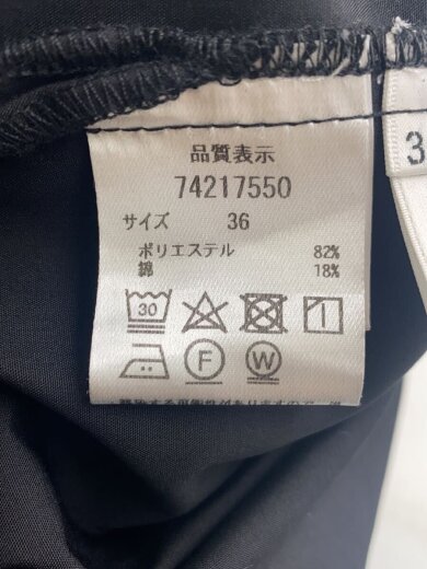 商品画像：半袖ブラウス/36/ポリエステル/BLK/74217550 4