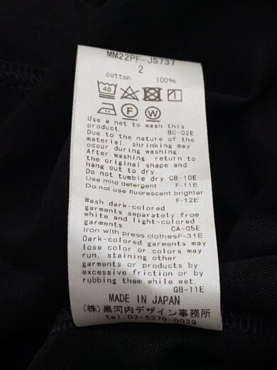 商品画像：長袖ワンピース/2/コットン/BLK/MM22PF-JS737// 5