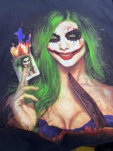 商品画像：gda/Harley Quinn/Tシャツ/XL/コットン/BLK 3