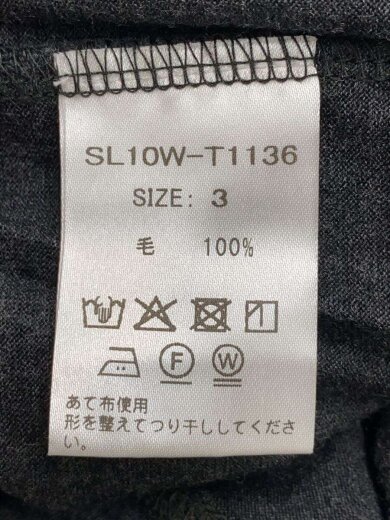 商品画像：ハイゲージドライバーズ/トップス/3/ウール/GRY 4