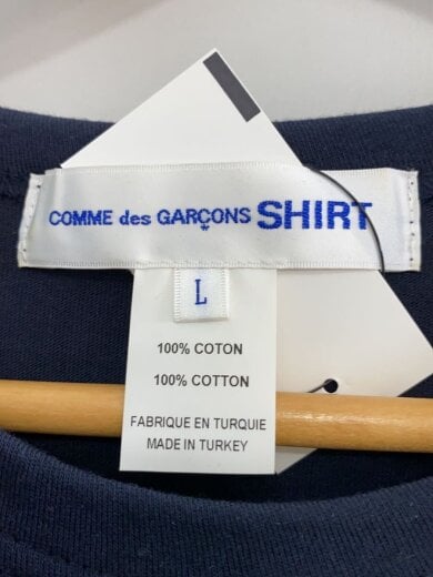 商品画像：長袖Tシャツ/L/コットン/NVY 3