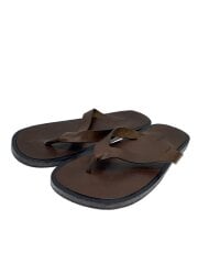 AURALEE LEATHER THONG SANDALS/サンダル/26.5cm/BRW/レザー//