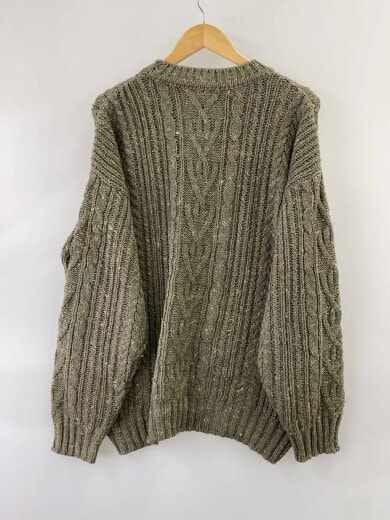 商品画像：イタリア製/シルク混/ネップ/ニット・セーター(厚手)/--/ウール/KHK// 2