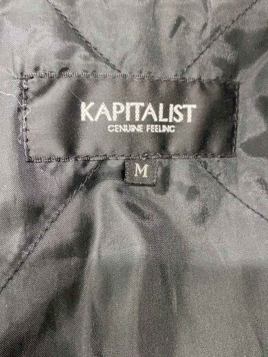 商品画像：KAPITALISM/Y2K/フックフロント/ダークウェア/メルトン/ジャケット/M/ウール/BLK// 4