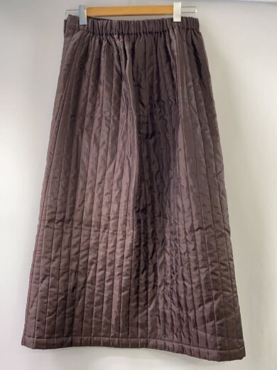 商品画像：23AW/キルティング/ラップスカート/ポリエステル/BRW/BLES23FW-4 2
