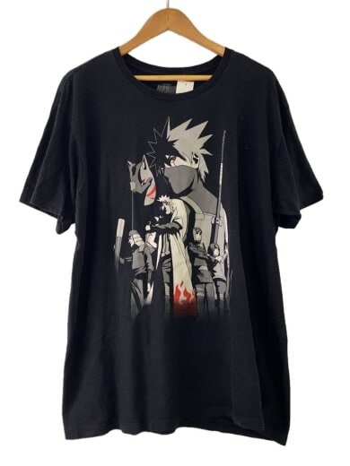 商品画像：00s/ナルト疾風伝/Tシャツ/XL/コットン/BLK 1