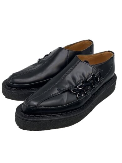 商品画像：ASSYMETRICAL CREEPER/シューズ/UK8/GRY/レザー/15394V 1