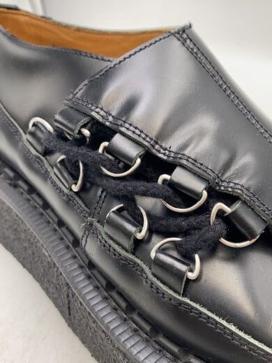 商品画像：ASSYMETRICAL CREEPER/シューズ/UK8/GRY/レザー/15394V 8