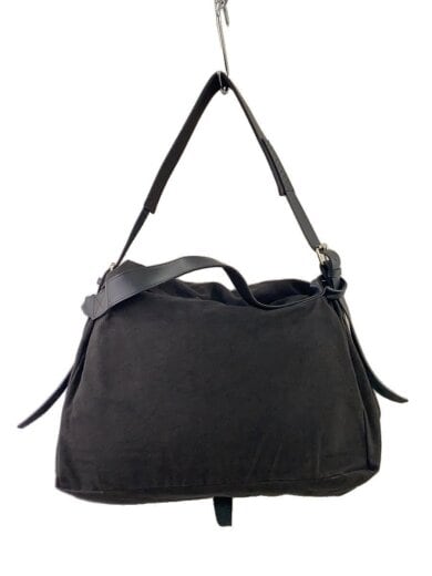 商品画像：26aw CANVAS SHOULDER BAG/ショルダーバッグ/カシミア/BLK 2