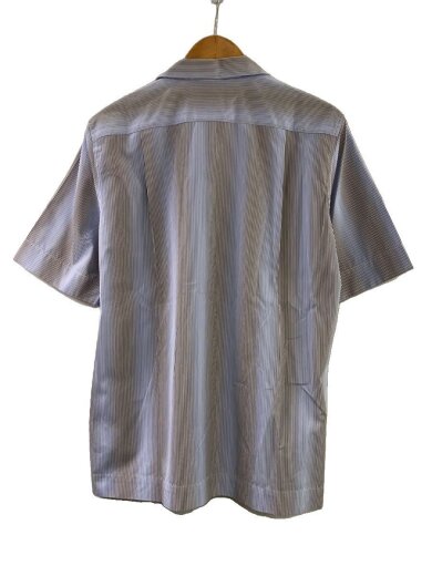 商品画像：Carltone Shirt/半袖シャツ/48/コットン/BLU/ストライプ/261-020742-3063-50 2