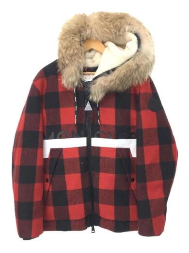 画像：MONCLERSTECKNADELHORN GIUBBOTTO/3/レッド/オンブレCK/F20911B55802 54AN61