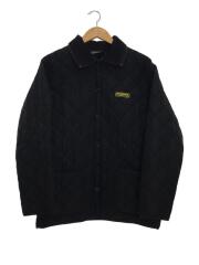 キルティングジャケット/S/ポリエステル/ブラック/RN131475