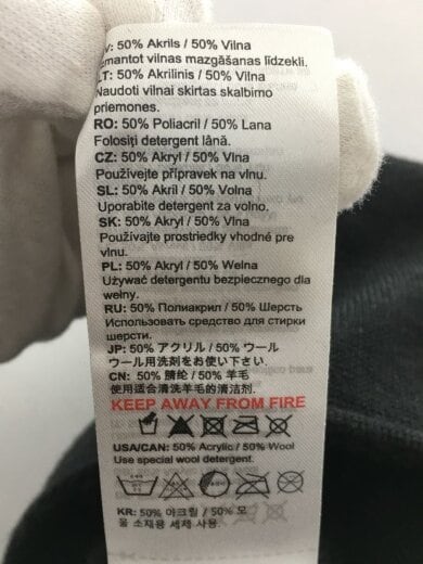 画像：MAMMUTPeaks Beanie/FREE/アクリル/ブラック/メンズ/1191-01100//5