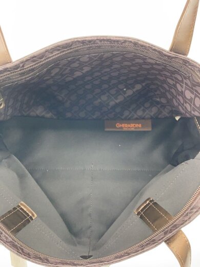 商品画像：ソフティ/ダブルポケット/トートバッグ/--/BLK/総柄 6