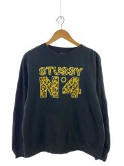 スウェット/L/コットン/BLK/N4