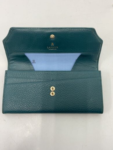 商品画像：長財布/レザー/GRN/無地/メンズ 4