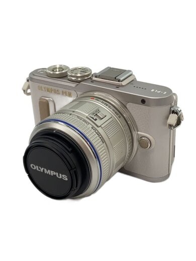 商品画像：デジタル一眼カメラ OLYMPUS PEN E-PL8 EZダブルズームキット [ホワイト] 1