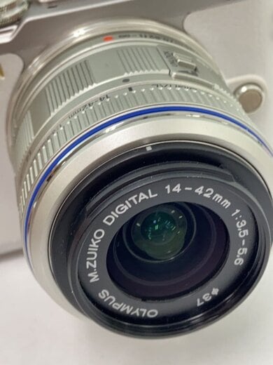 商品画像：デジタル一眼カメラ OLYMPUS PEN E-PL8 EZダブルズームキット [ホワイト] 6