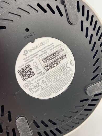 商品画像：メッシュWi-Fi7ユニット/deco BE85/BE22000 6