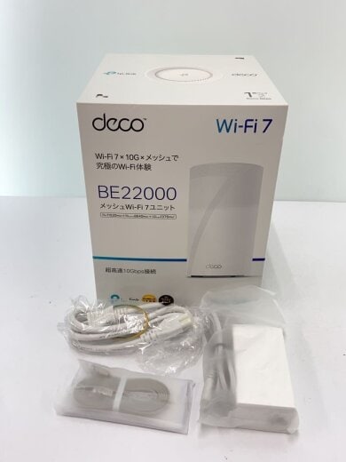 商品画像：メッシュWi-Fi7ユニット/deco BE85/BE22000 8