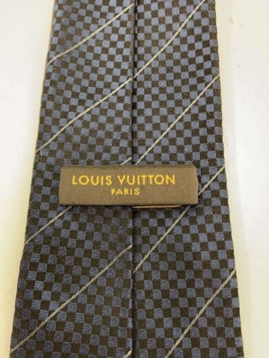 商品画像：ネクタイ/シルク/NVY/総柄/メンズ 3