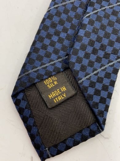 商品画像：ネクタイ/シルク/NVY/総柄/メンズ 4