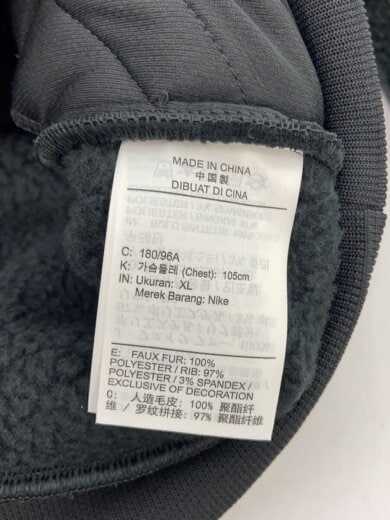 商品画像：フリースジャケット/XL/フェイクファー/BLK/HV1430-010 4