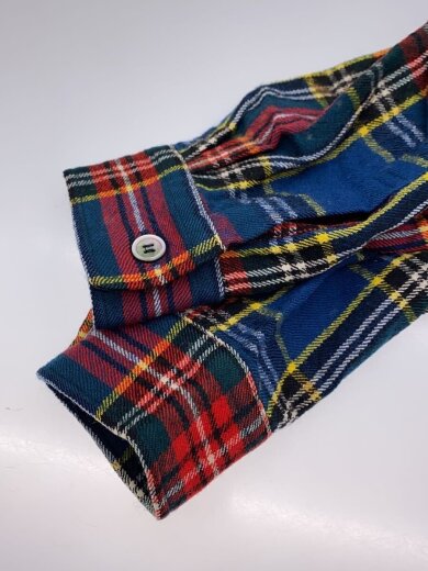 商品画像：長袖シャツ/--/ウール/RED/チェック/HB-070090 5