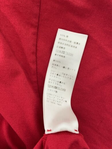 商品画像：ロゴTシャツ/L/コットン/RED 5