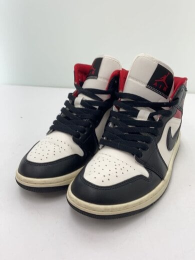 商品画像：AIR JORDAN 1 MID_エア ジョーダン 1 ミッド/24cm/WHT 2