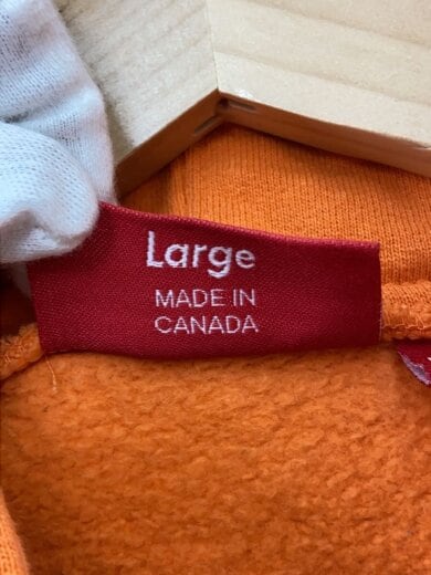 商品画像：Small Box Zip Up Hooded Sweatshirt/ジップパーカー/L/コットン/ORN 4