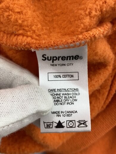 商品画像：Small Box Zip Up Hooded Sweatshirt/ジップパーカー/L/コットン/ORN 5