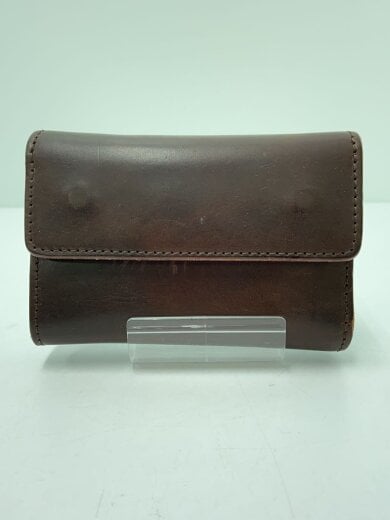 商品画像：UK.SADDLE LEATHER/3つ折り財布/レザー/BRW/無地/メンズ// 1